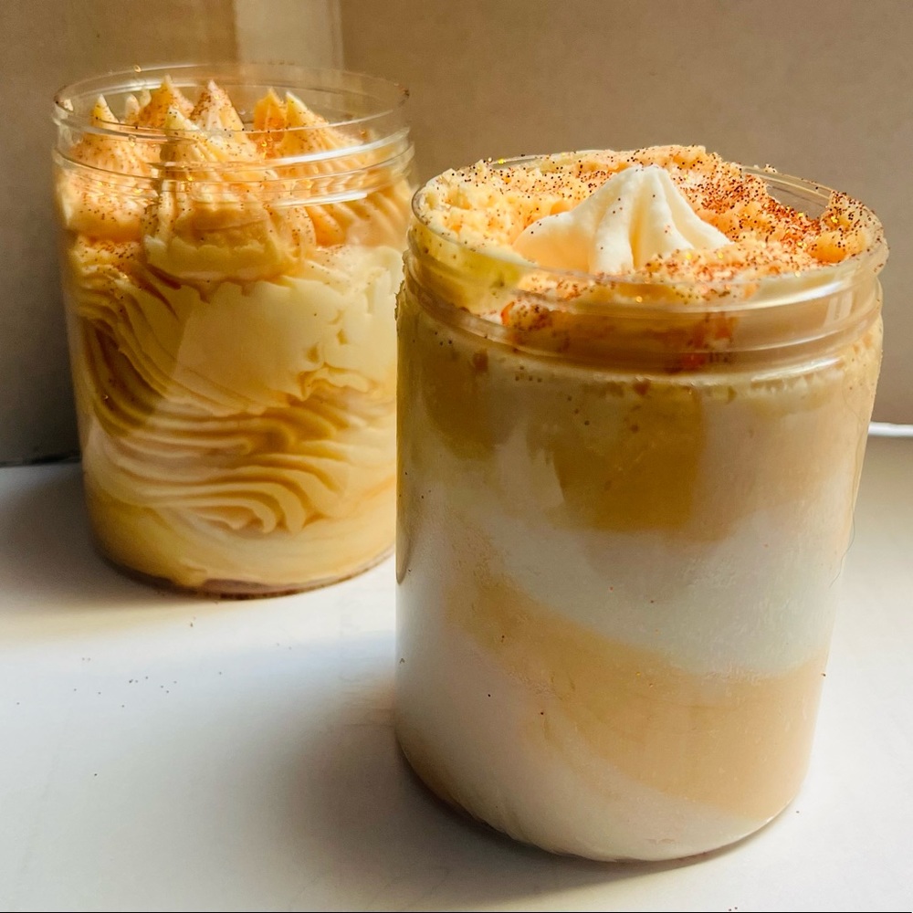 Pumpkin Spice scoopable wax 8oz jar